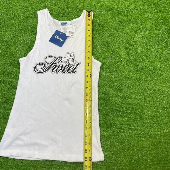 Vintage Y2K Disney Minnie Mouse Size XL Summer Tank Top Retro Glam - Picture 3 of 5